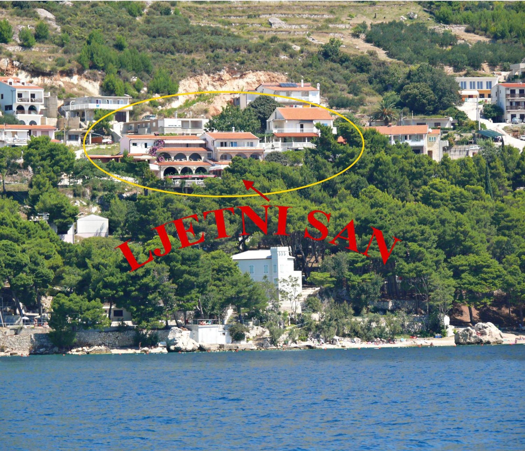 Villa Ljetni San Omiš Exteriör bild